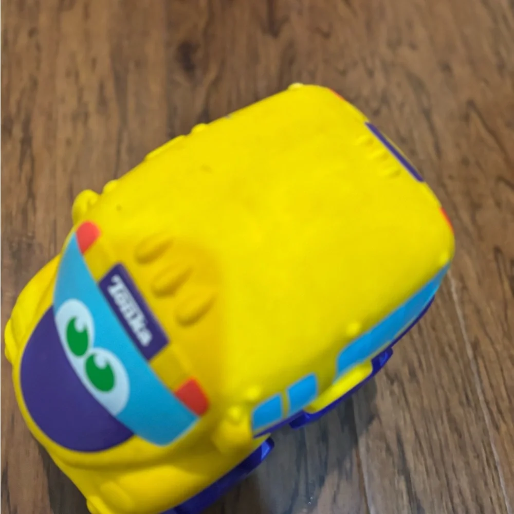 Vintage Y2K Tonka Cushy Cruiser School Bus Toy (2003)